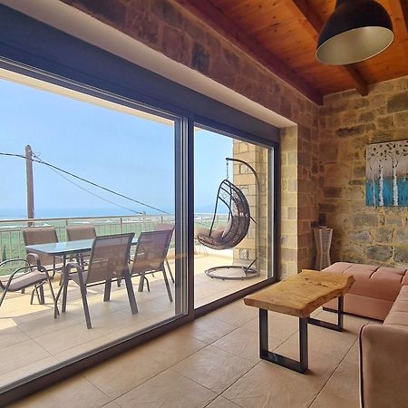 New Villa Kalimera, View To Falasarna Beach Plátanosz Kültér fotó