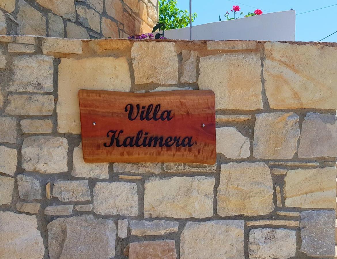 New Villa Kalimera, View To Falasarna Beach Plátanosz Kültér fotó