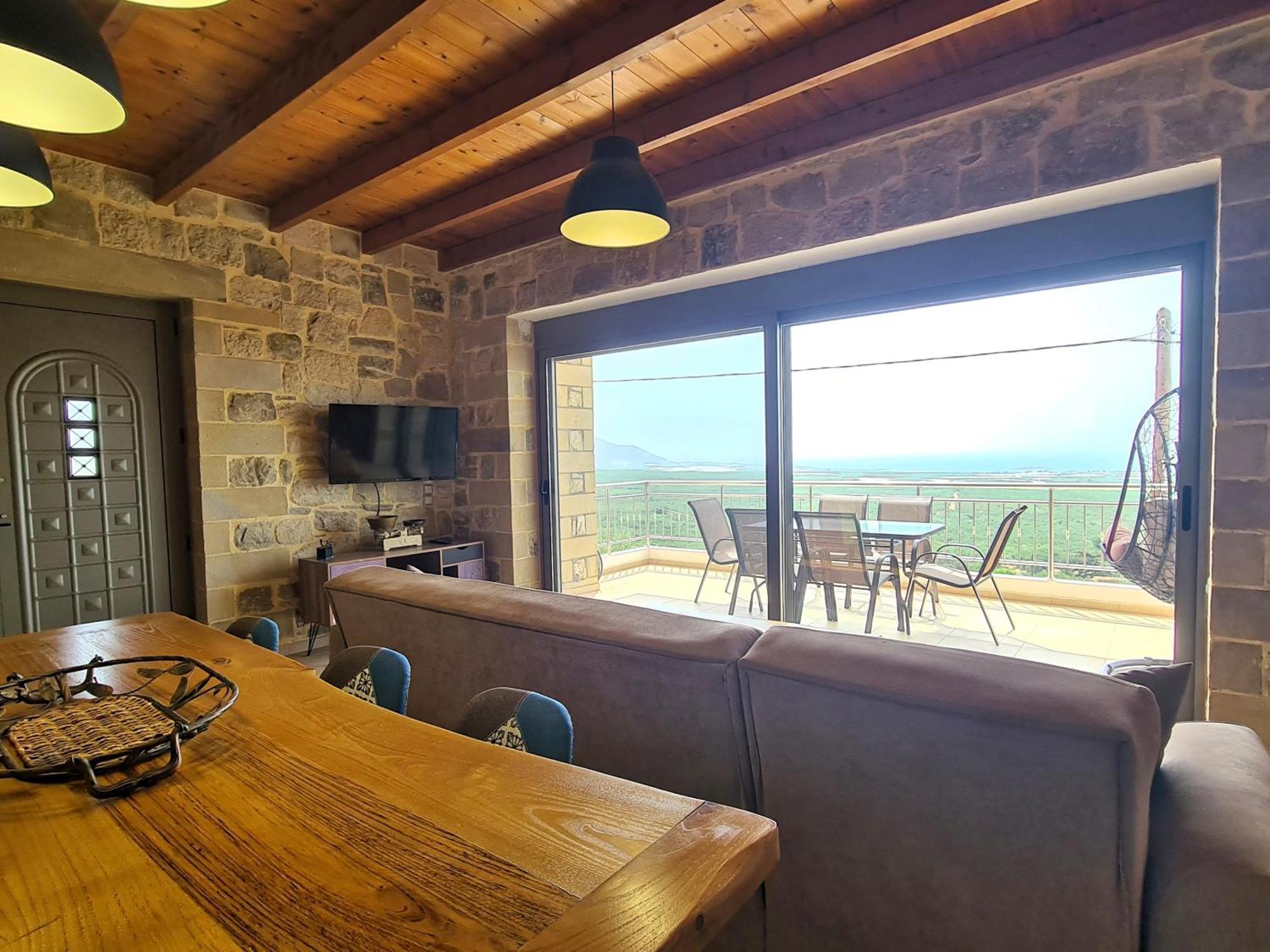 New Villa Kalimera, View To Falasarna Beach Plátanosz Kültér fotó